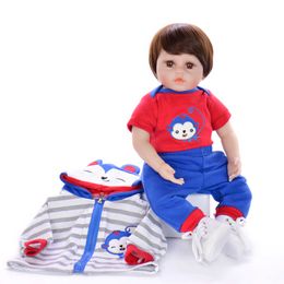 KEIUMI Simulation Silicone Reborn Dolls So Truly Like Newborn Babies Doll For Boy Or Girl Kid Birthday Gifts Soft Vinyl Play Toy Q0910