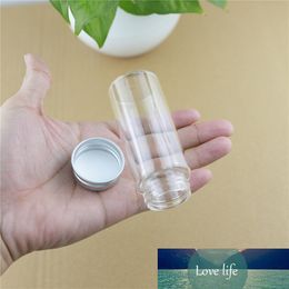 24pcs/lot 37*90mm 70ml Glass Bottle Empty Mini Jar Container Small Diy DECORATIVE BOTTLES Glass Spice Storage Jars Containers