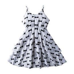 2020 Summer Beach Girls Party Dress Baby Girl Summer Clothes Princess Dresses For Girls European Style Toddler Girl Dresses Q0716