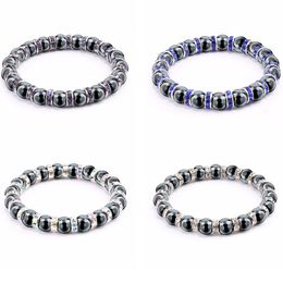 Natural Stone Handmade Beaded Strands Charm Bracelets Elastic Energy Jewellery For Women Men Lover Party Club Decor