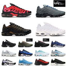 2022 tn zapatos de aire Zapatos Nike Air Max Airmax Tn Plus Requin Terrascape Off White Running Shoes Mens Womens Reflective Black Corduroy Speed Trainers Designer Sports Sneakers Size Eur 36-46