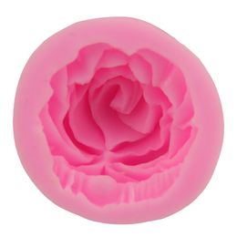 3D Rose Flower Cake Mould Sugar Cake Mold Baking Silicone Utensils Tools Wholesale 1221790