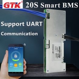 20S 60v 30/40/50/60A BMS with APP Management communication function used for Electric Bicycle and Scooter and Tools battery pack