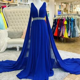 Vestido Largo Gala Real Azul Oferta Online | DHgate.com