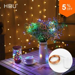 Strings Christmas Decorations For Home Led Strip Light Colorful String Copper Wire Decor Lights Holiday Fairy