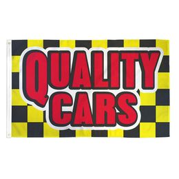 Home and Holiday Flags Quality Cars Flag Automotive Business 3 x 5 Foot Used New Autos Dealer Sign 3X5 Ft Foot 100D Flag UV Resistant