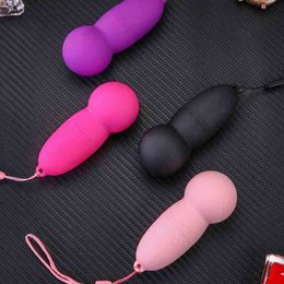 Nxy Small Vibrator Sex Toys for Women Vaginal Balls Adults 18+ Clitoris Stimulator Female Masturbators Vibrating Egg Mini Goods 1215