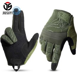 touch screen hunting gloves UK - Tactical Full Finger Gloves Army Military Combat Airsoft Paintball Hunting Shooting Drive Work Gear Touch Screen Men Women 211216