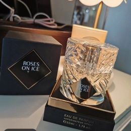 Versase Mens Perfume Neutral Perfumes Angel's SHARE ROSES ON ICE 50Ml Parfum Spray Fragrances Perfumer Para Mujer Parfums Pour Femmes Profumi Per Donna 782