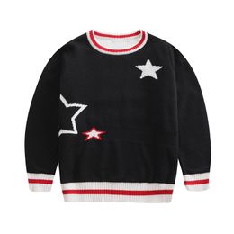 Kids Cardigan Child Sweaters Boys Knitwear Tops Children Girl Pullover Knit Sweater Outfits Jumper Christmas Clothes 3-14 Years 210308