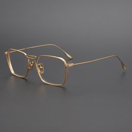 Fashion Sunglasses Frames Titanium Frame Classic Eyeglasses Transparent Clear Lens Myopia Prescription Optical Women Men Glasse