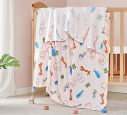 The latest 158X110CM size blanket, there are a variety of styles to choose, double-layer baby blankets for nap rest, support customization