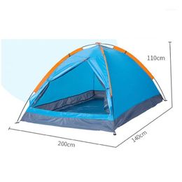 Portable Camping Folding Automatic Double People Tent Outdoor Beach Travelling Hiking Sunshade Waterproof Shelter For 2