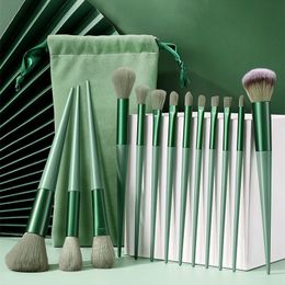 13pcs Foundaton Makeup Brush maquiagem In 3 Colours Make Up Brushes Set brocha de maquillaje Kit With Bag Packing