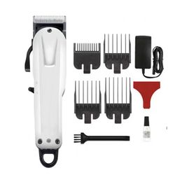 Welcome Dropship 8591 Electric Magic Metal Hair Clipper Household Trimmer Professional Low Noise Cutting Machine with Retail Box