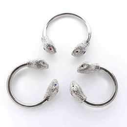 NXYCockrings Snake GLANS RING Cock ring Stainless Steel Male Sex Ring Stop Premature Ejaculation Erection CageFetish toys 1124