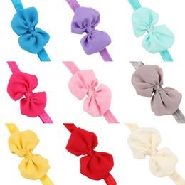 order wholesale hair UK - Baby Bow Knot Hairband Girl Headwear Newborn Headband mix order Hair Jewelry