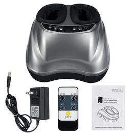Multifunctional Electric Foot Massage Heating Therapy Muscle Stimulator Massager W/ Remote Control