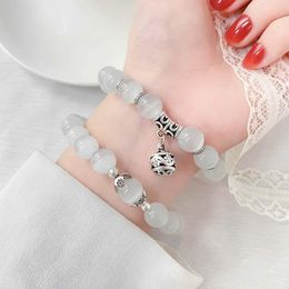 Link, Chain XIAOBOACC Women Opal Bracelet Korean Fashion Crystal Hand Jewellery 2021 Trend