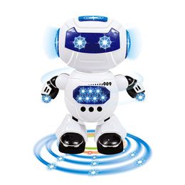 New Toys for Children Dance and Music Robot Action Children's Electric Hyun Robot Rotating Light Birthday Gifts