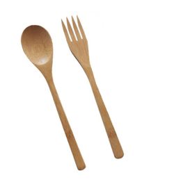 2021 Japanese Style Bamboo Cutlery Set Eco-Friendly Portable Flatware Knife Fork Spoon 3PCS/SET Student Dinnerware Set Travel Tableware Set