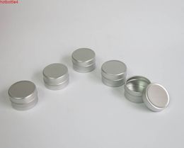 New Arrived 500 PCS X 5G Tiny Sliver Cosemtic Cream Jar, 5 CC Aluminium Jar with Wholesale Pricehigh qualtity