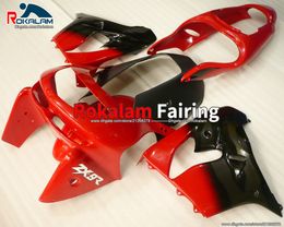 Street Bike Fairings Kit For Kawasaki Ninja ZX9R 1998 1999 ZX 9R Motorcycle Parts Plastic Red Black Body Cowling Fairing (Injection Molding)