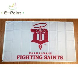USHL Dubuque Fighting Saints Flag 3*5ft (90cm*150cm) Polyester flags Banner decoration flying home & garden Festive gifts