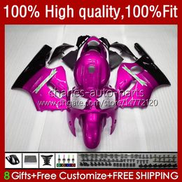 Injection Bodys For KAWASAKI NINJA ZX1200 ZX 12R 1200CC 1200 CC 02 03 04 05 06 3No.79 ZX 12 R ZX1200C ZX12R 02-06 ZX-12R 2002 2003 2004 2005 2006 OEM Fairing Kit glossy pink