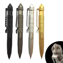 Portable Tactical Pen Self Defense Supplies Simple Package Tungsten Steel Security Protection Personal Defense pen Tool DHL