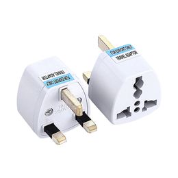 US EU AU to UK AC power Plug Converter Travel Charger Adapter Outlet Convertor Socket 1000pcs/lot