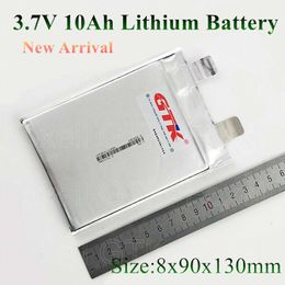 1pc 3.7v 10Ah lithium battery Continuous discharge rate 3C 30A
