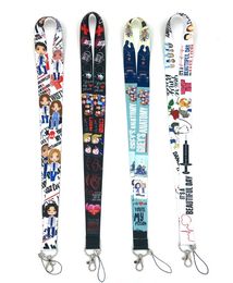 20pcs Cartoon Doctors nurse Neck Strap Lanyards Badge Holder Rope Pendant Key Chain Accessorie New Design boy girl Gifts Small Wholesale