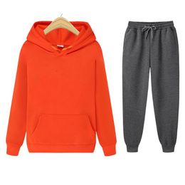 cashmere moletom com capuz and jogger set