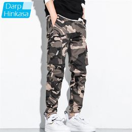 Autumn Camouflage Jogger Men Cargo Pants Outdoor Tactical Military Pant Casual Loose Sweat Pants Men Cotton Trouser Big Size 8Xl 210707