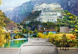 Wallpapers 3d Wallpaper Custom Mural Stereoscopic landscape Living room bedroom Painting Wall Murals For Walls 3 D