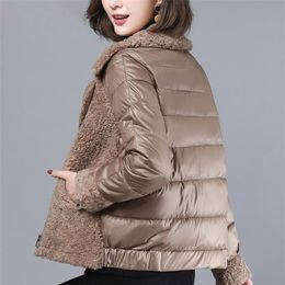 Jackets Winter Jacket Coats Korean Style Woman Plus Size Puffer Long Clothes Female Clothing Coat Down Parka Women's Hooded 211008