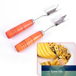 1PC Creative Pineapple Slicer ananas cut Stainless Steel Pineapple Eye Peeler Pineapple Seed Remover Knife Fruit Tools