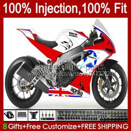 Injection For Aprilia RSV1000RR RSV4 RSV-1000 Body 39No.118 RSV 1000 Blue stars RSV1000 R RR 09 10 11 12 2013 2014 2015 RSV1000R 2009 2010 2011 2012 13 14 15 OEM Fairing