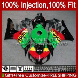 OEM Bodywork For HONDA Injection CBR-1000 CBR 1000RR 1000 CC RR Repsol green 2006-2007 Body 59No.177 CBR1000 RR CBR1000RR 06 07 CBR1000-RR 1000CC 2006 2007 Fairing Kit