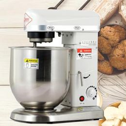 Electric Stand Food Mixer Stainless Steel Chef Machine 5L Bowl Cream Blender Knead Dough Cake Bread Whisk Egg Beater