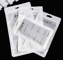 Cell Phone Case Plastic Packing Zipper Retail Package Zipper bags Opp PVC package bag with Hang Hole For Iphone phone case