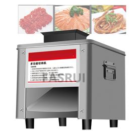 commercial meat slicer machine NZ - Commercial Stainless Steel Small Automatic Meat Slicer machine Household Pork Meat Strip Dicing Maker