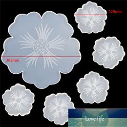 The New Agate Coasters Resin Casting Mold Silicone Jewelry Making Epoxy Mould Craft Tools