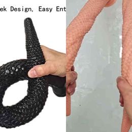 Nxy Dildos 58*5cm Fish Scales Huge Large Realistic Anal Dildos Penis with Suction Cup g Spot Stimulate Adult Toy 0105