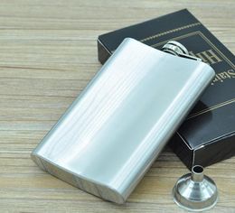 Stainless Steel Hip Flask 4oz 5oz 6oz 7oz 8oz 10oz Pocket Hip Flasks Flagon Ounce Whisky Stoup Wine Pot Alcohol Bottle With