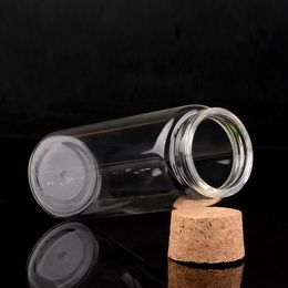 2021 NEW 47x90x33MM Glass bottles Vials Jars with Cork Stoppers Message Weddings Wish Jewellery Party Favours