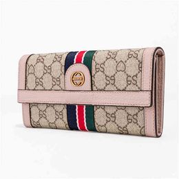 West flange leather women's long Style Wallet multi card new large capacity handbag purse