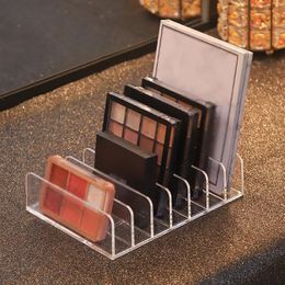 Storage Boxes & Bins Eyeshadow Palette Organizer Cosmetics Rack Makeup Tools Compartment Holder For Women Desktop Eyepowder Tray