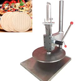 35cm Commercial electric big diameter pizza dough press machine pizza dough forming machine Chapati press making machine